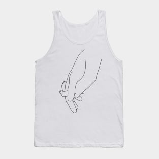 Hold my hand Tank Top